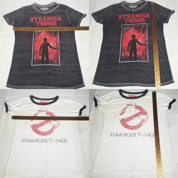 ‼SOLD‼ Lot of 2 Stranger Things Shirts Netflix - Picture 2 of 8